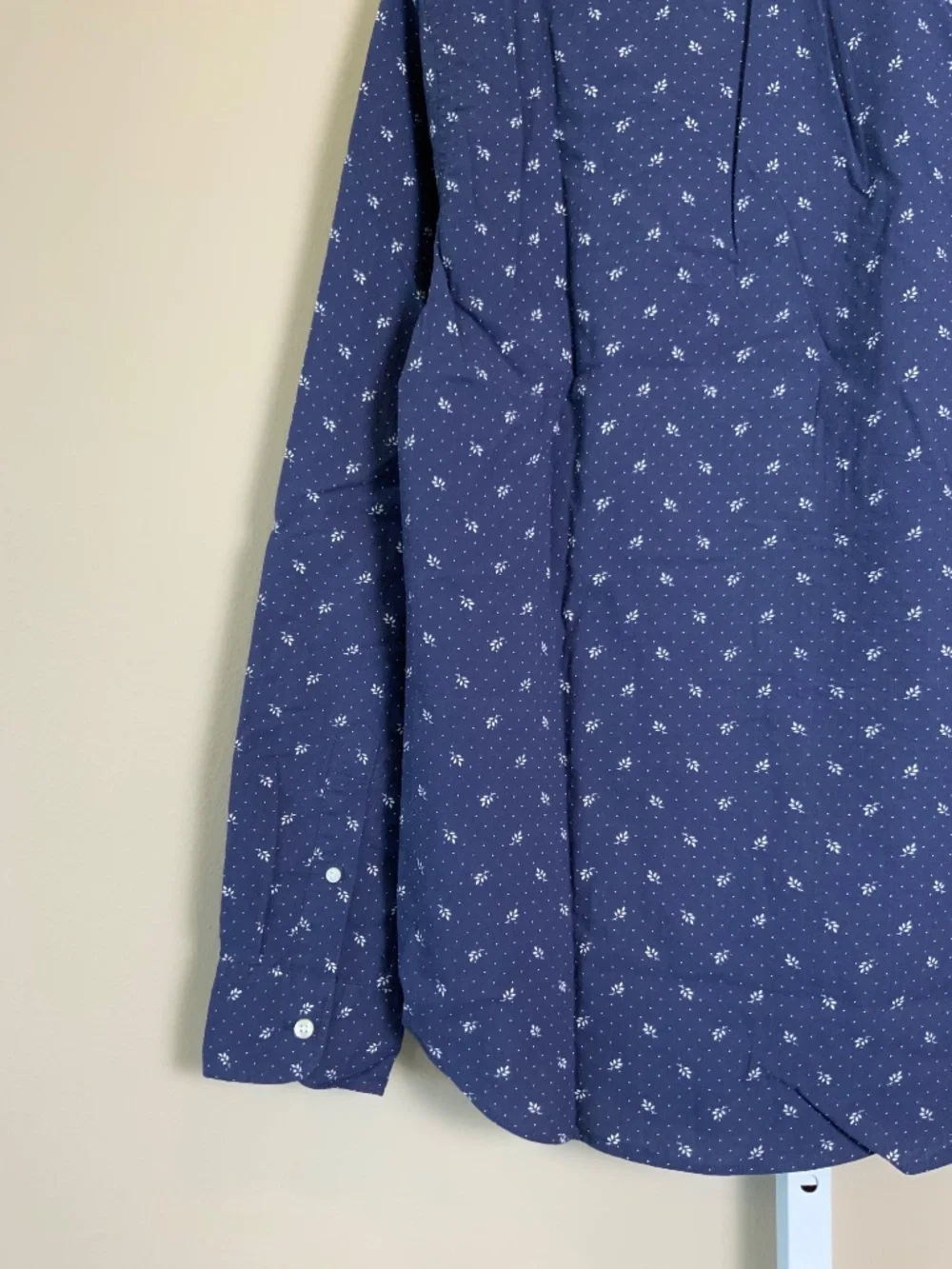 J. Crew Slim Stretch Secret Wash Button Down Shirt in Little Branch Dot